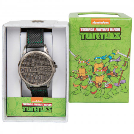 Teenage Mutant Ninja Turtles Members & Sewer Plate Watch